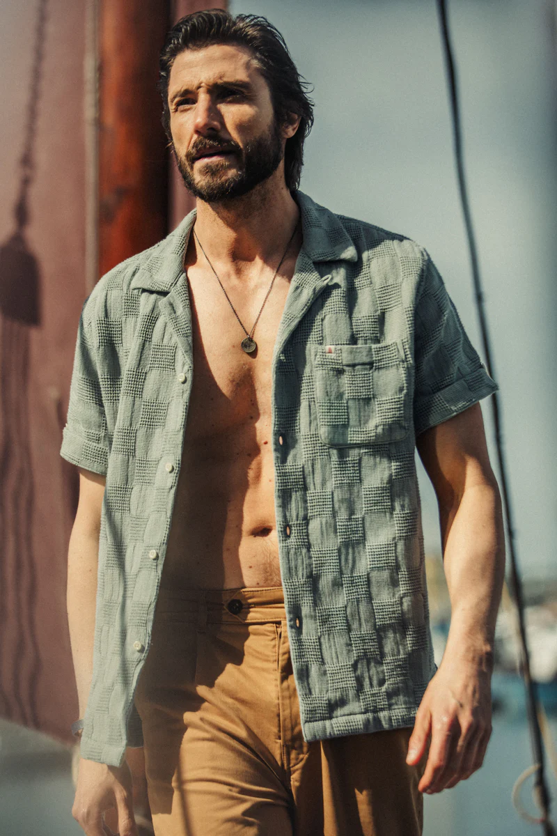 Joel Shirt Seagrass - Image 7