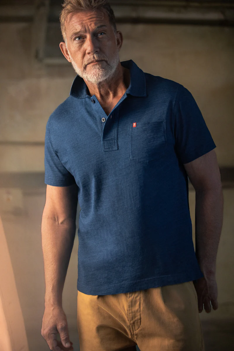 Kennedy Polo Indigo - Image 3