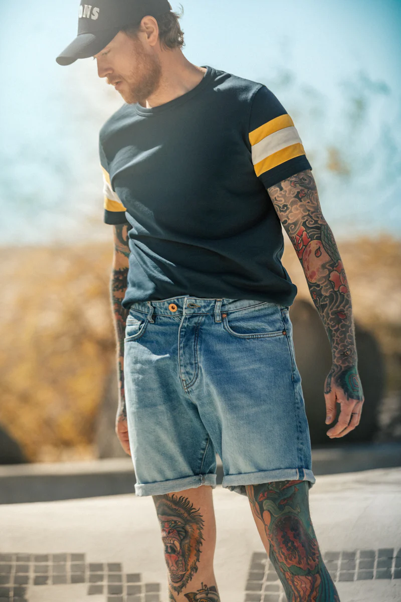 Laguna Denim Shorts Blue - Image 4