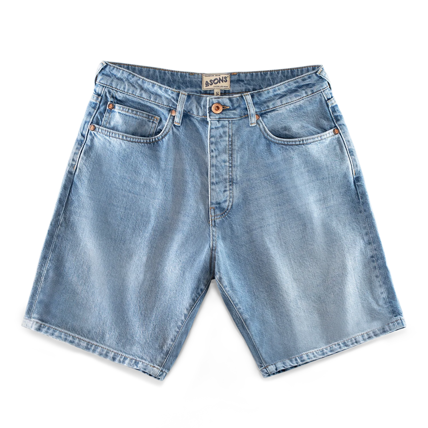 Laguna Denim Shorts Blue - Image 8