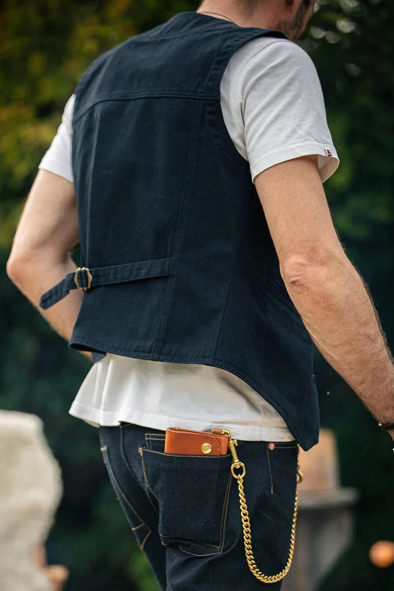 Navy Lincoln Waistcoat / Vest - Image 6