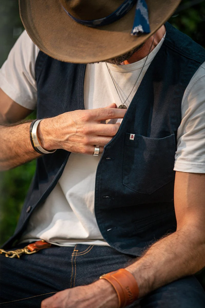 Navy Lincoln Waistcoat / Vest - Image 7