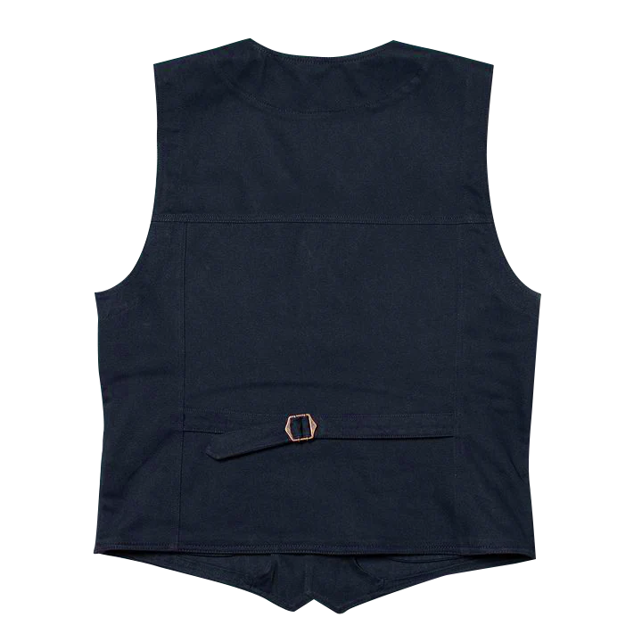 Navy Lincoln Waistcoat / Vest - Image 9