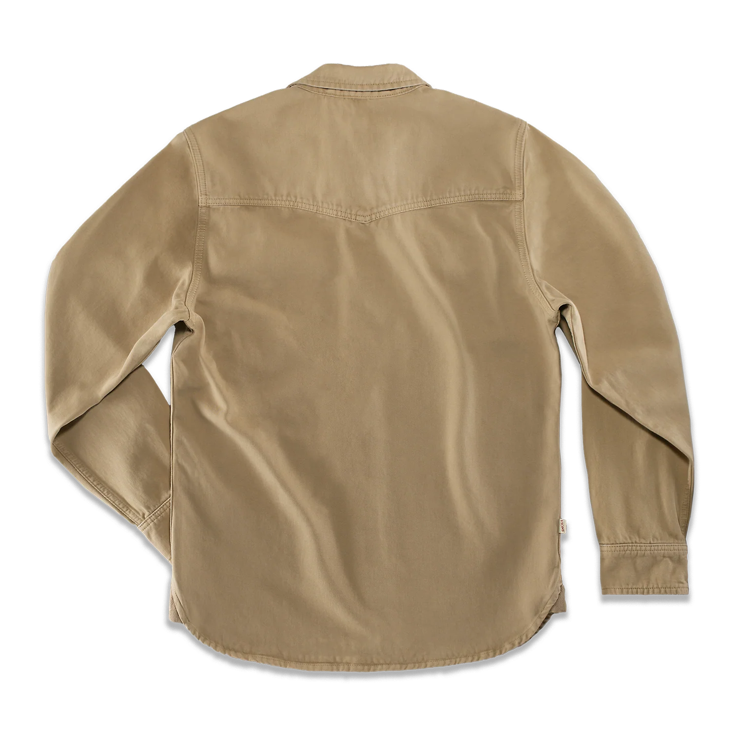 Livingstone Twill Shirt Khaki - Image 8