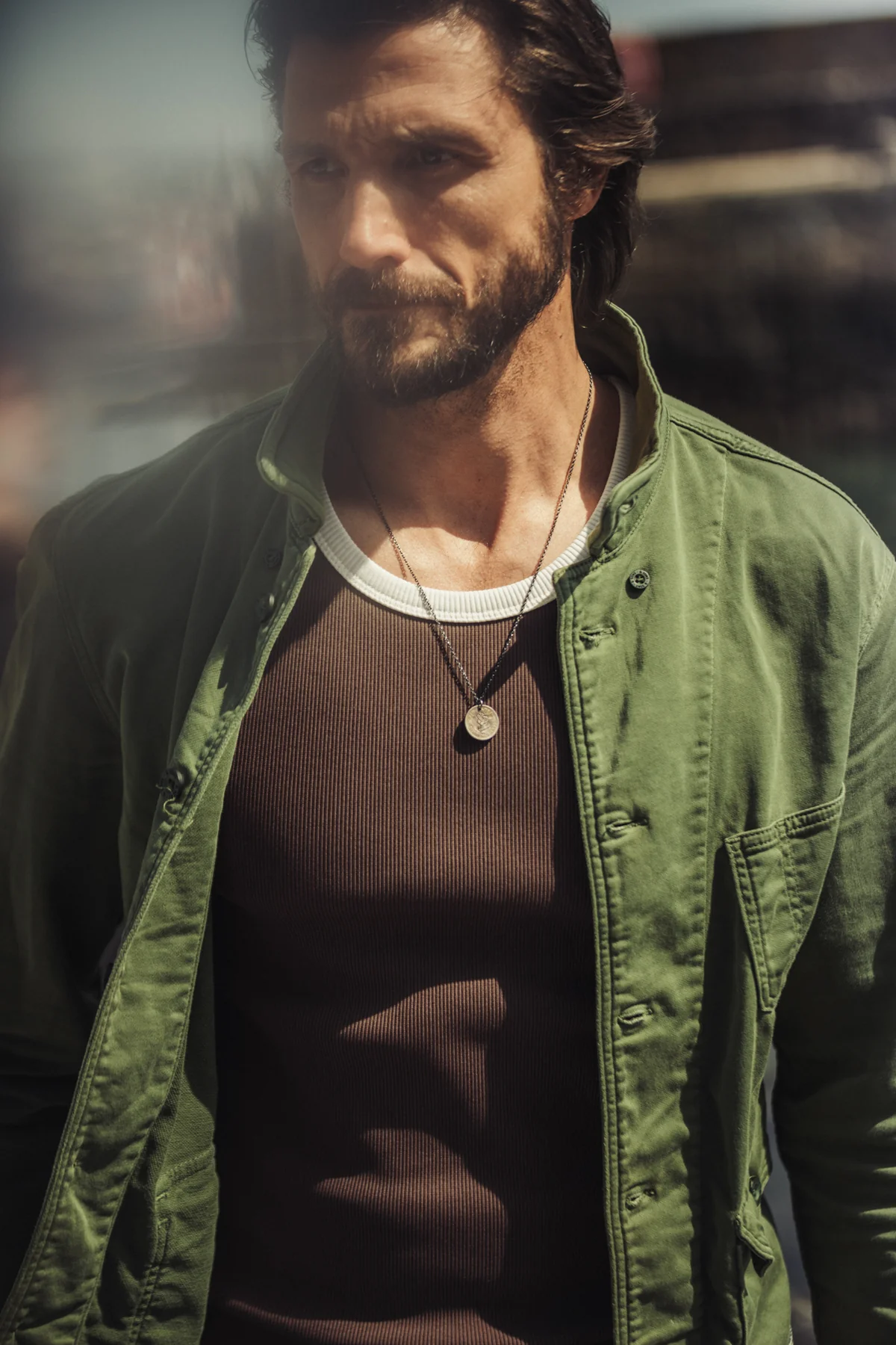 Loma Rib Vest Dark Brown - Image 6