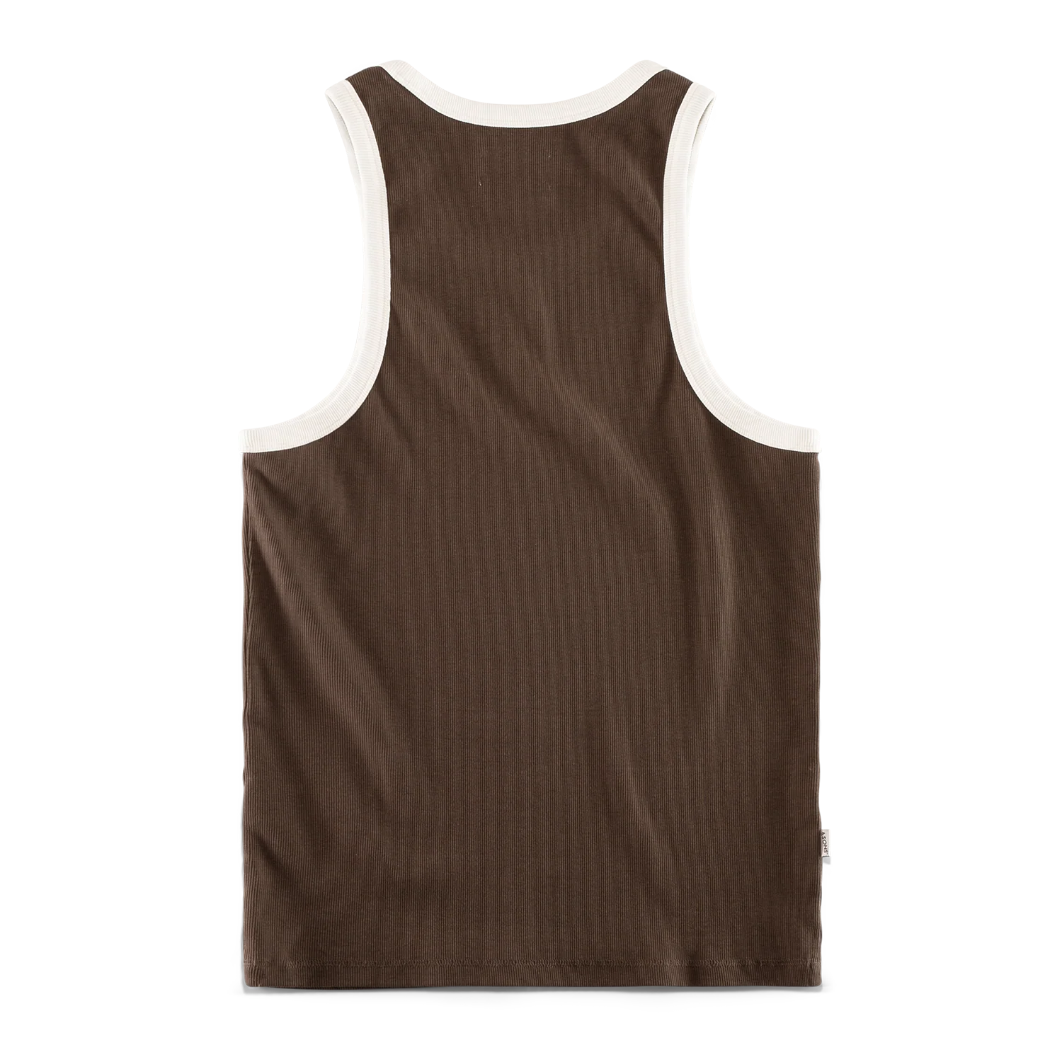 Loma Rib Vest Dark Brown - Image 8