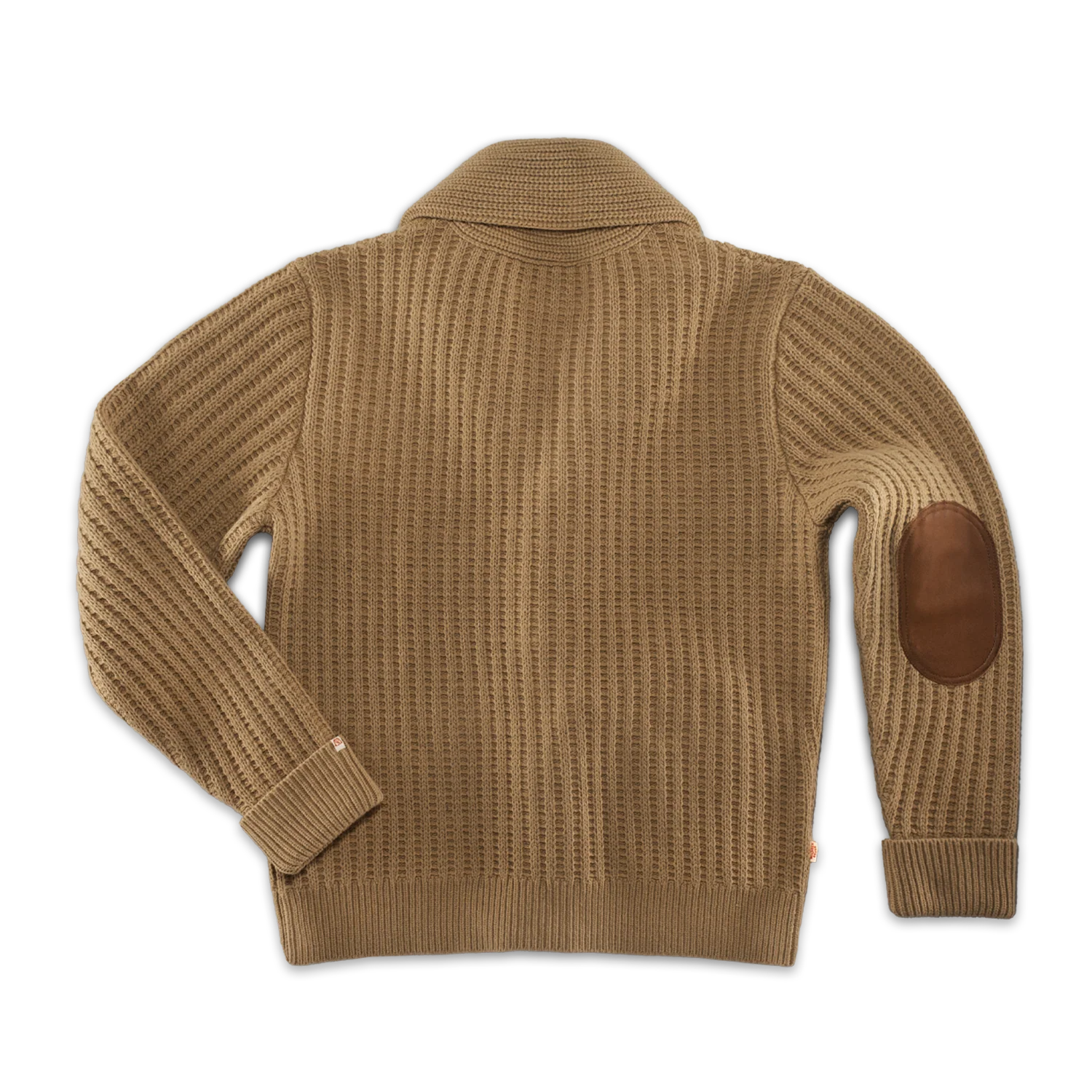 McQueen Lombard Shawl Collar Cardigan Tan - Image 7