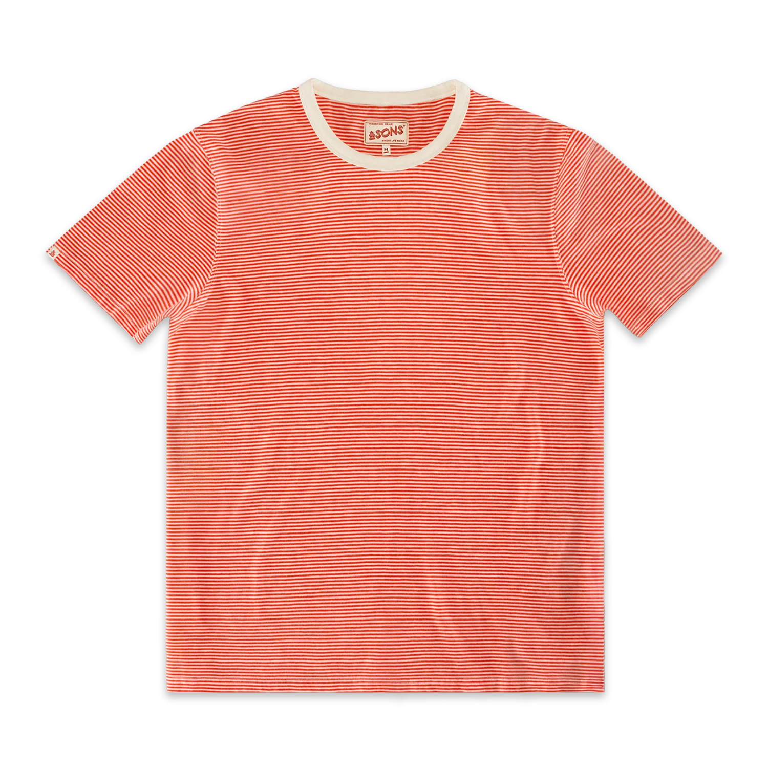 Lugger T-Shirt Red/White - Image 7