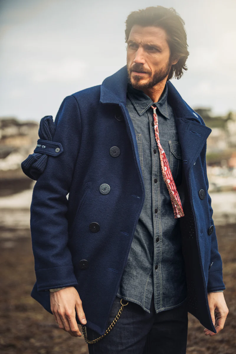 Luke Shirt Dark Chambray - Image 6