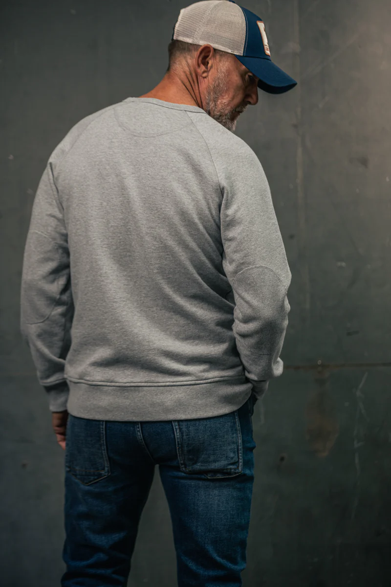 Majestic Sweatshirt Grey Marl - Image 3