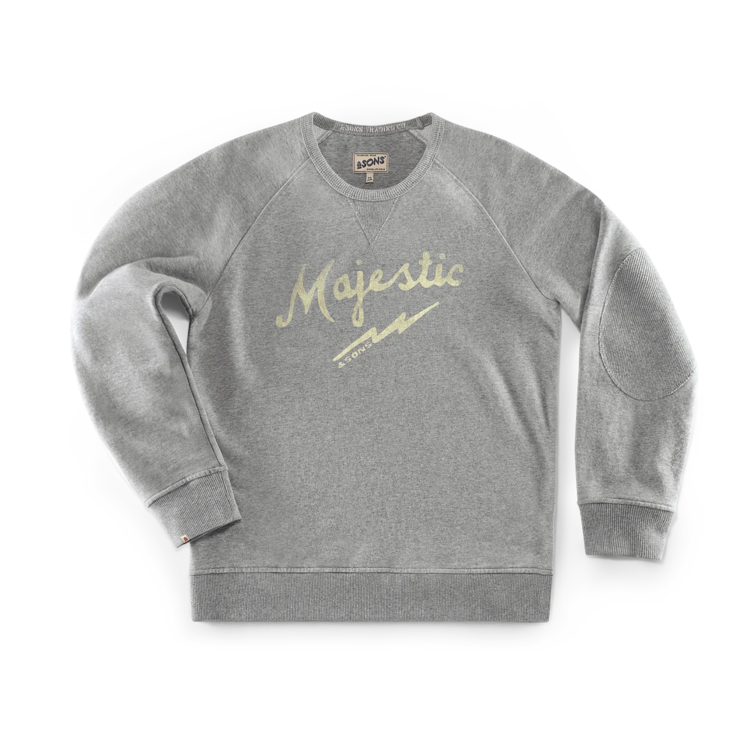 Majestic Sweatshirt Grey Marl - Image 6