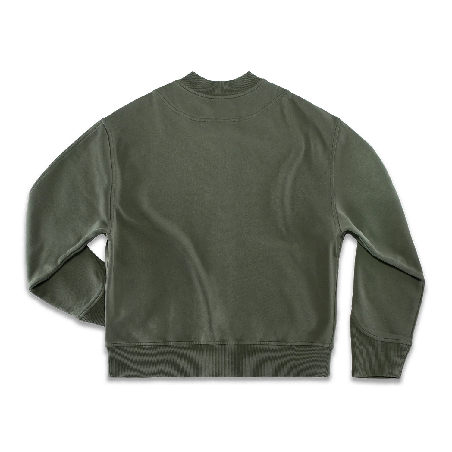 Malone Bomber Sweat Green - Image 7