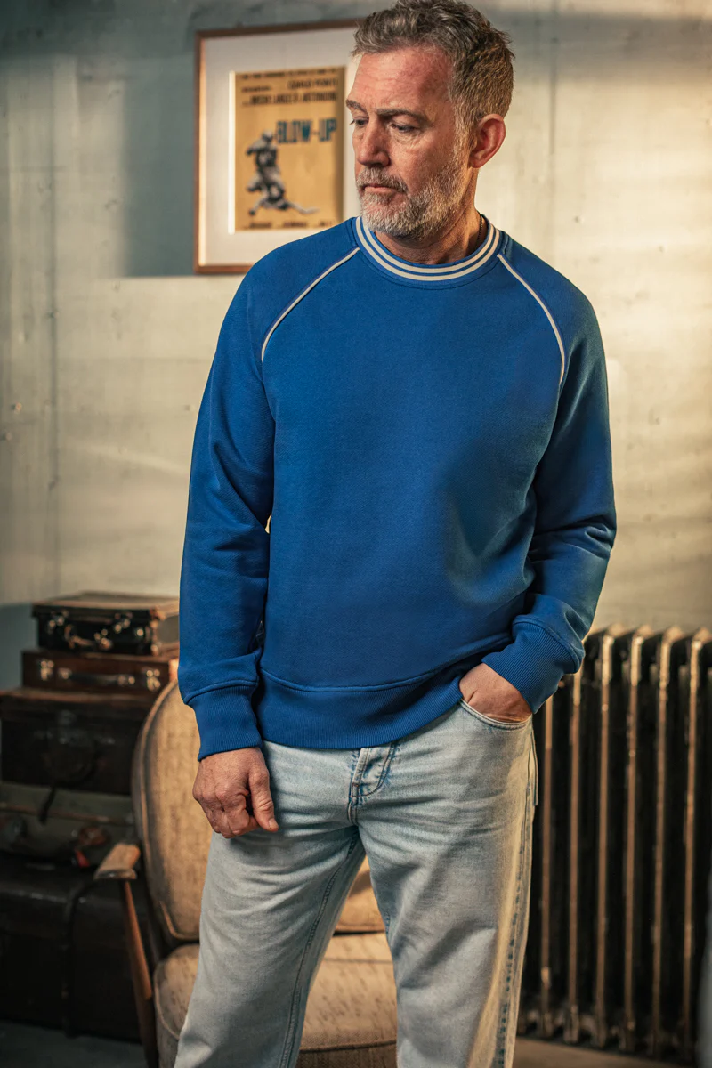 Marco Sweatshirt Blue - Image 3
