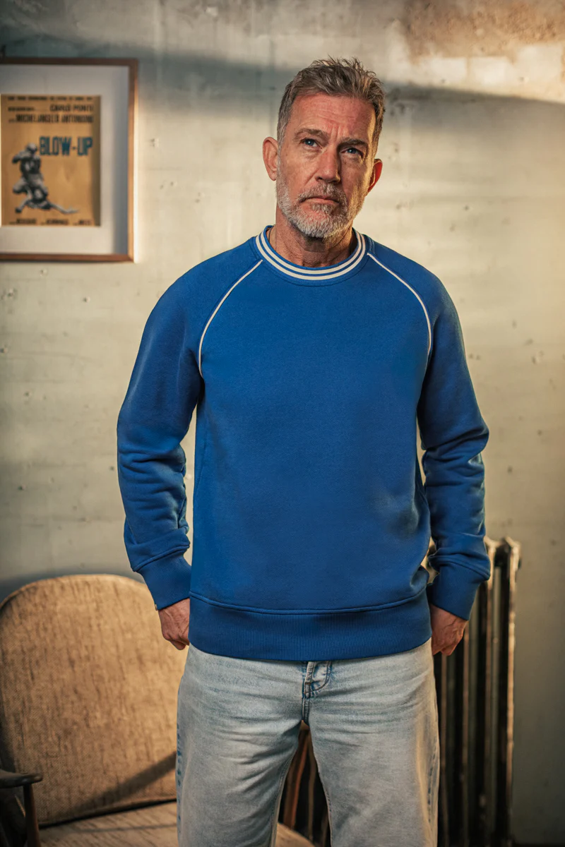 Marco Sweatshirt Blue - Image 4