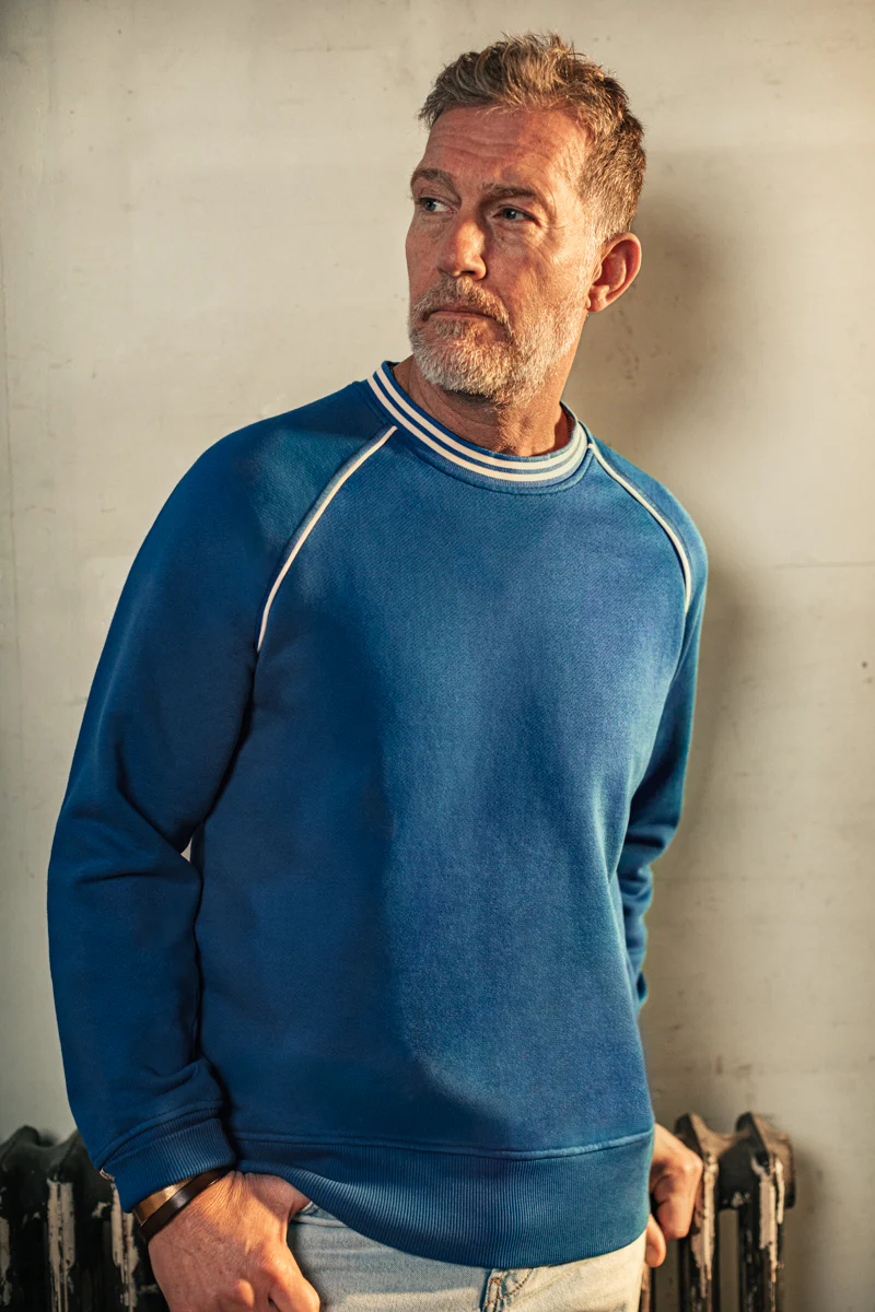 Marco Sweatshirt Blue - Image 5