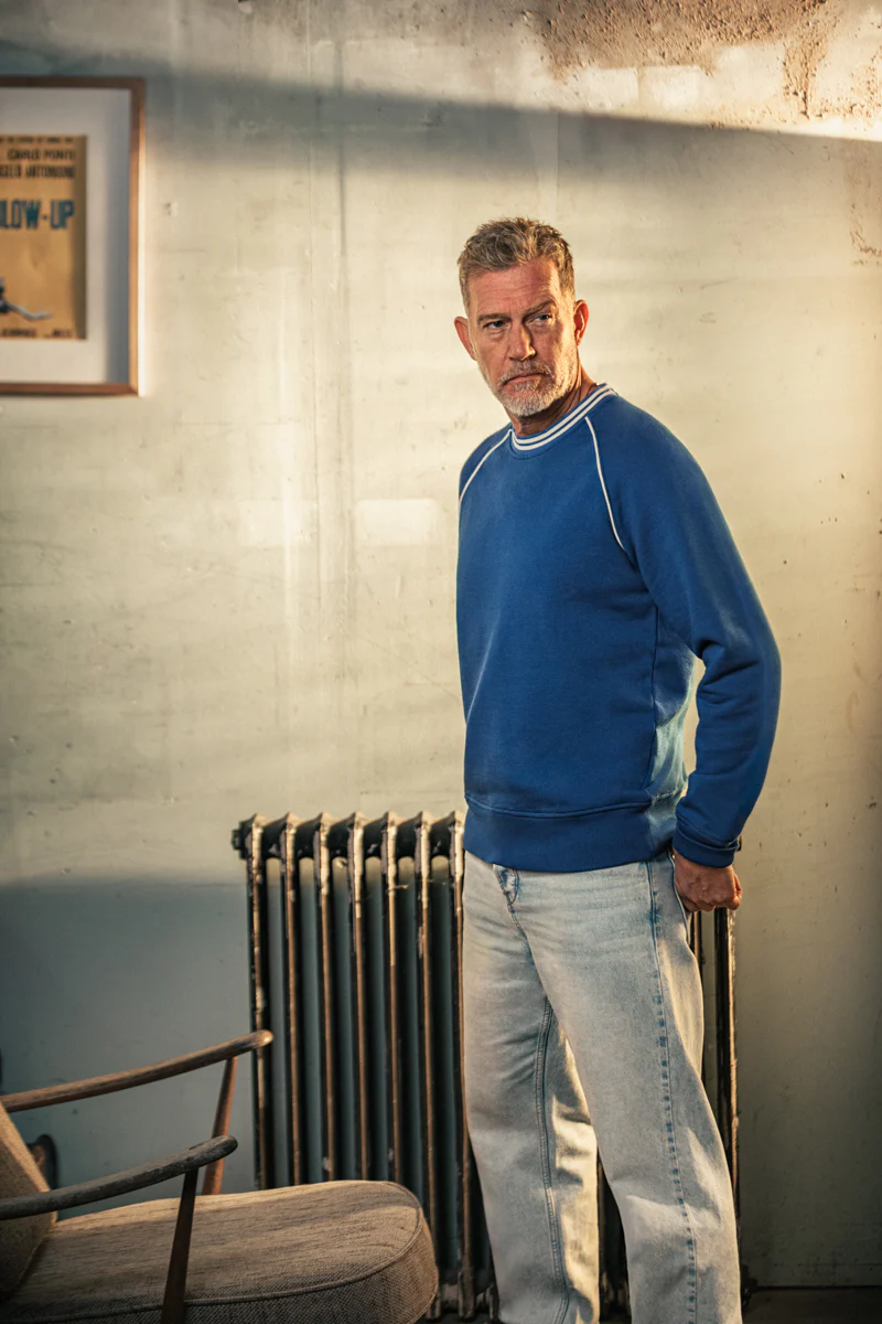 Marco Sweatshirt Blue - Image 6