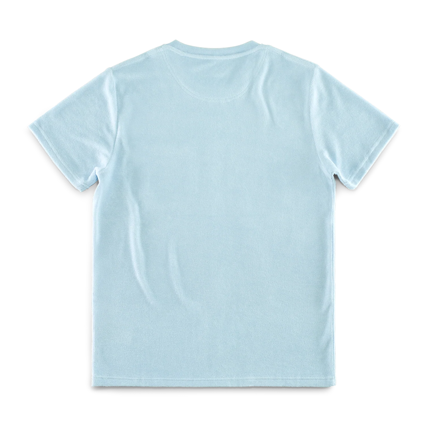 Marina Towelling Tee Sky Blue - Image 8
