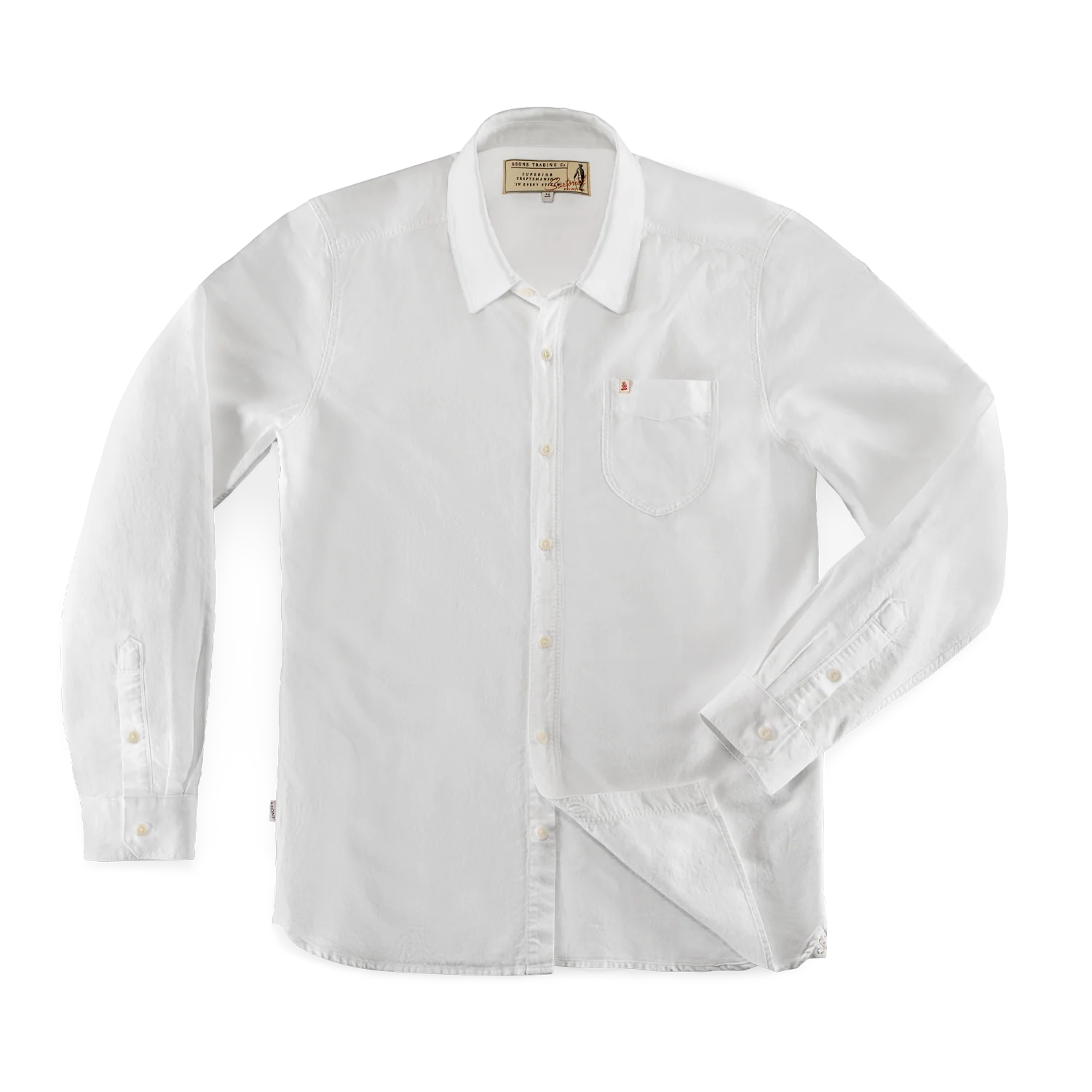 Marston Classic Oxford Shirt White - Image 10