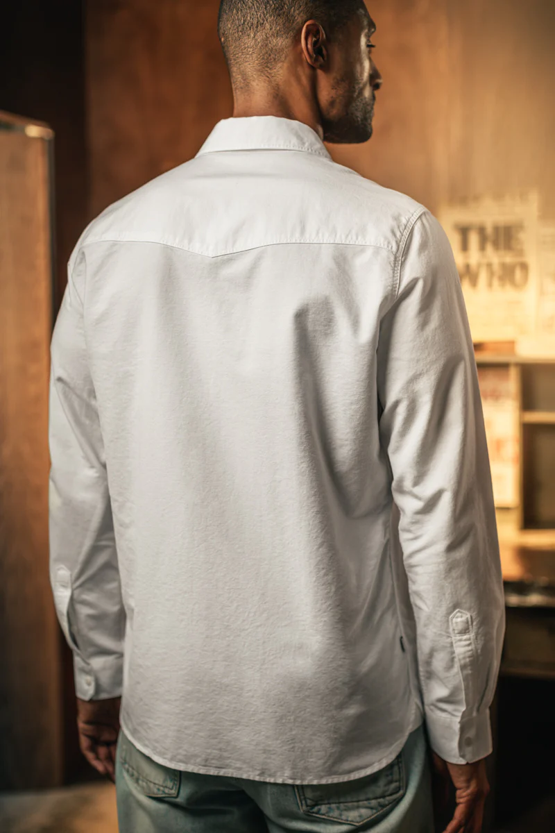 Marston Classic Oxford Shirt White - Image 4