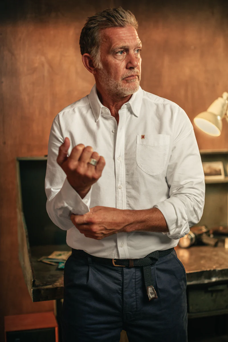 Marston Classic Oxford Shirt White - Image 7
