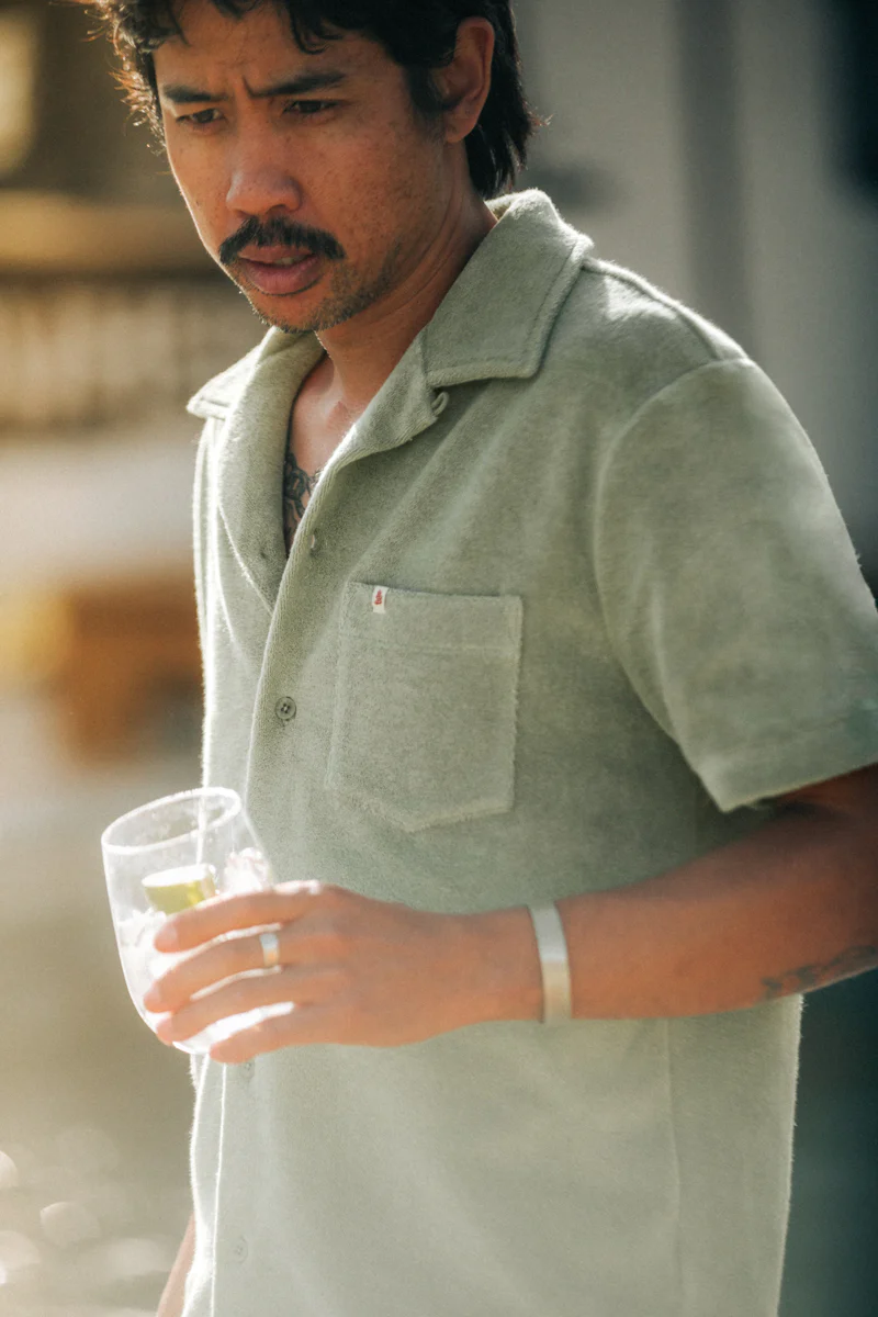 Maywood Shirt Seagrass Green - Image 6
