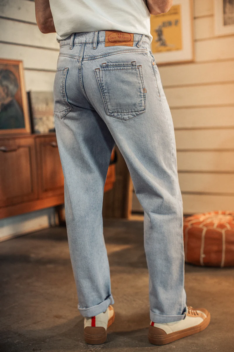 McQueen Bonner Jean Light Blue Wash - Image 5