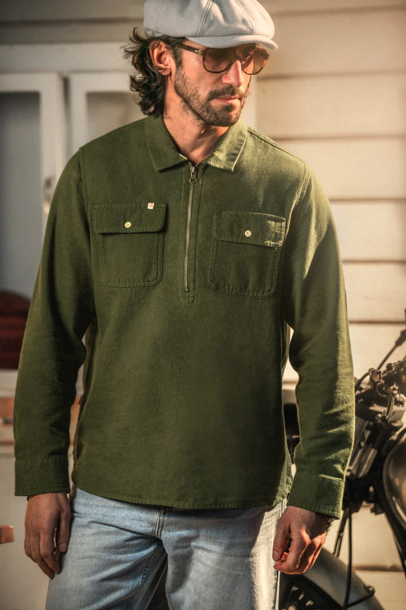 McQueen Capa Shirt Green - Image 4