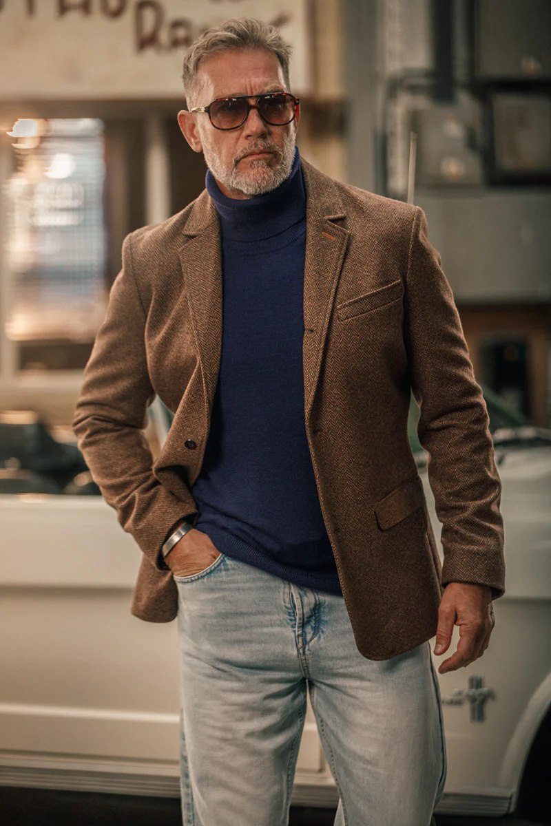 McQueen Clay Blazer Brown - Image 4