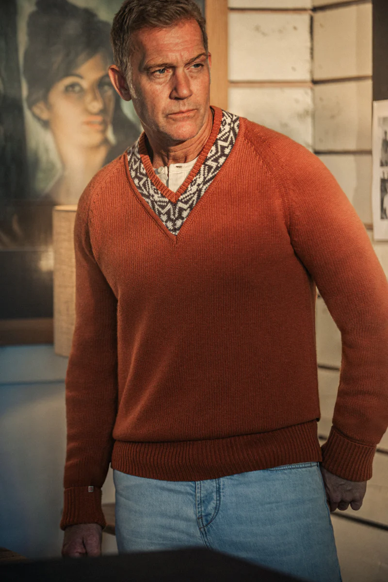 McQueen Nevada V-Neck Orange - Image 3
