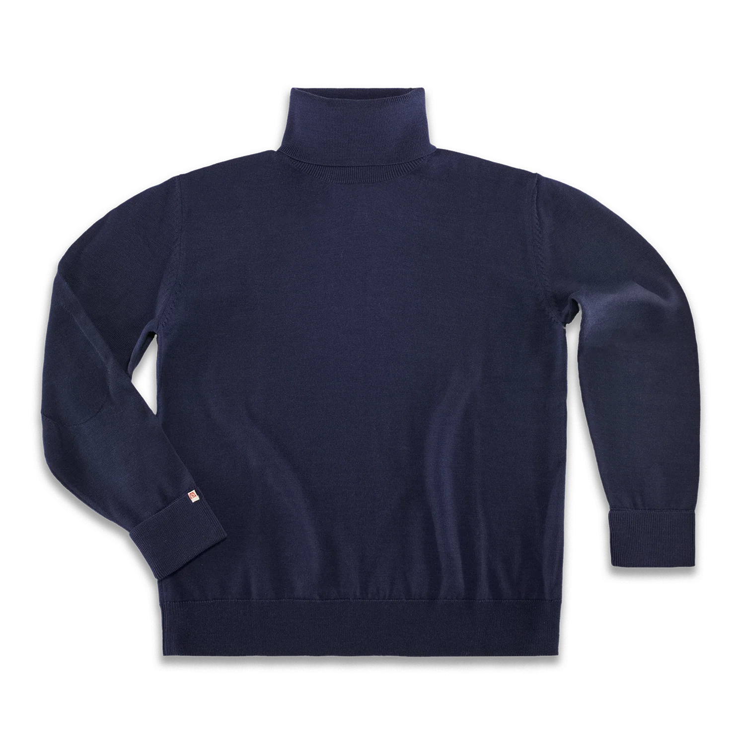 McQueen Taylor Roll Neck Knit Navy - Image 7