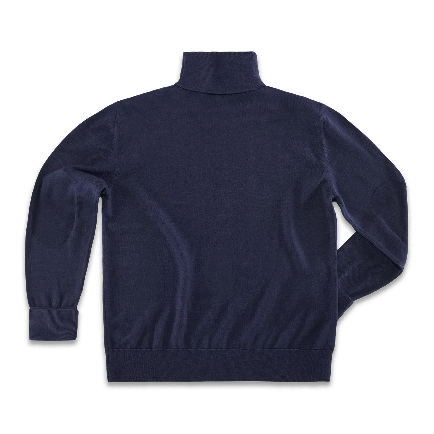 McQueen Taylor Roll Neck Knit Navy - Image 8
