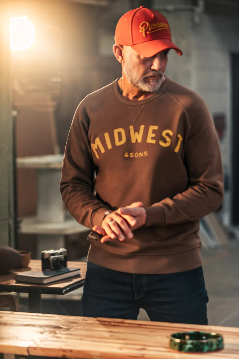 Midwest Sweatshirt Brown - Image 4