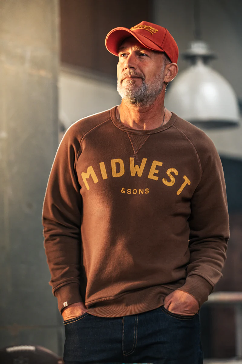 Midwest Sweatshirt Brown - Image 5