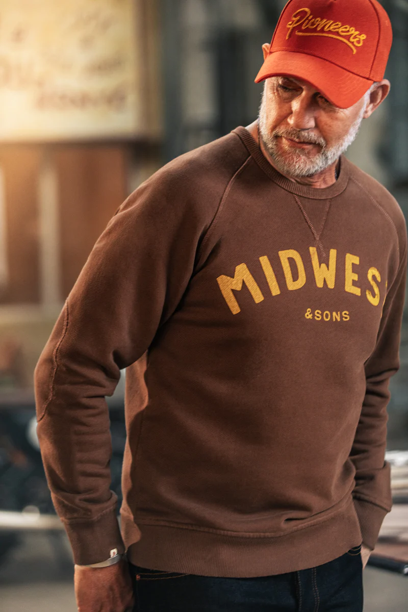 Midwest Sweatshirt Brown - Image 6
