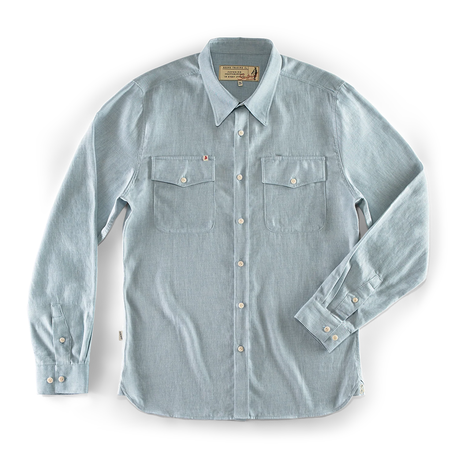 Mitchell Classic Blue Shirt - Image 7