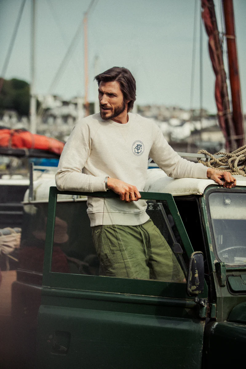 Moor Line Sweatshirt Raw - Image 3