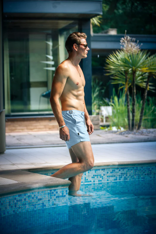 Newman Swim Shorts Sky Blue - Image 5