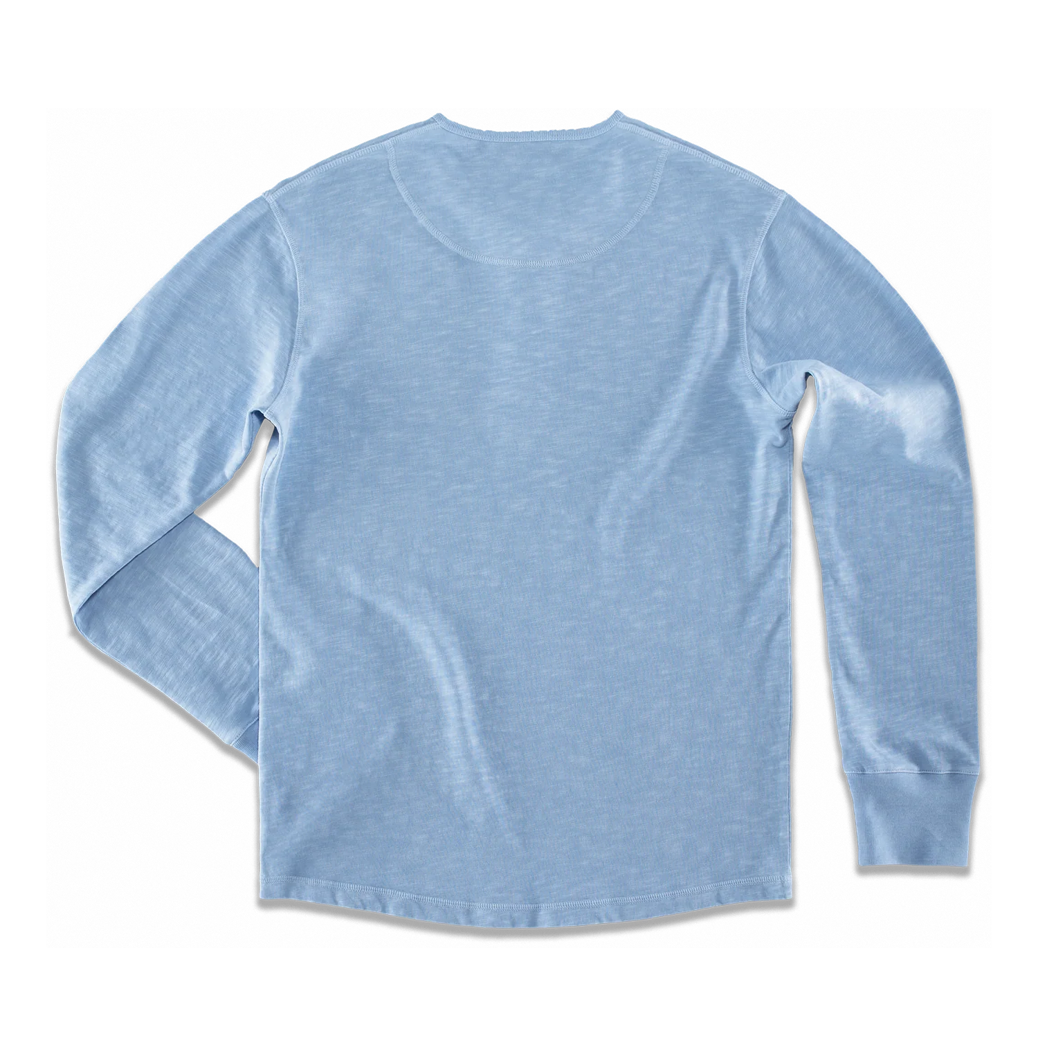 Nimbus Raw Collar Henley Blue - Image 7