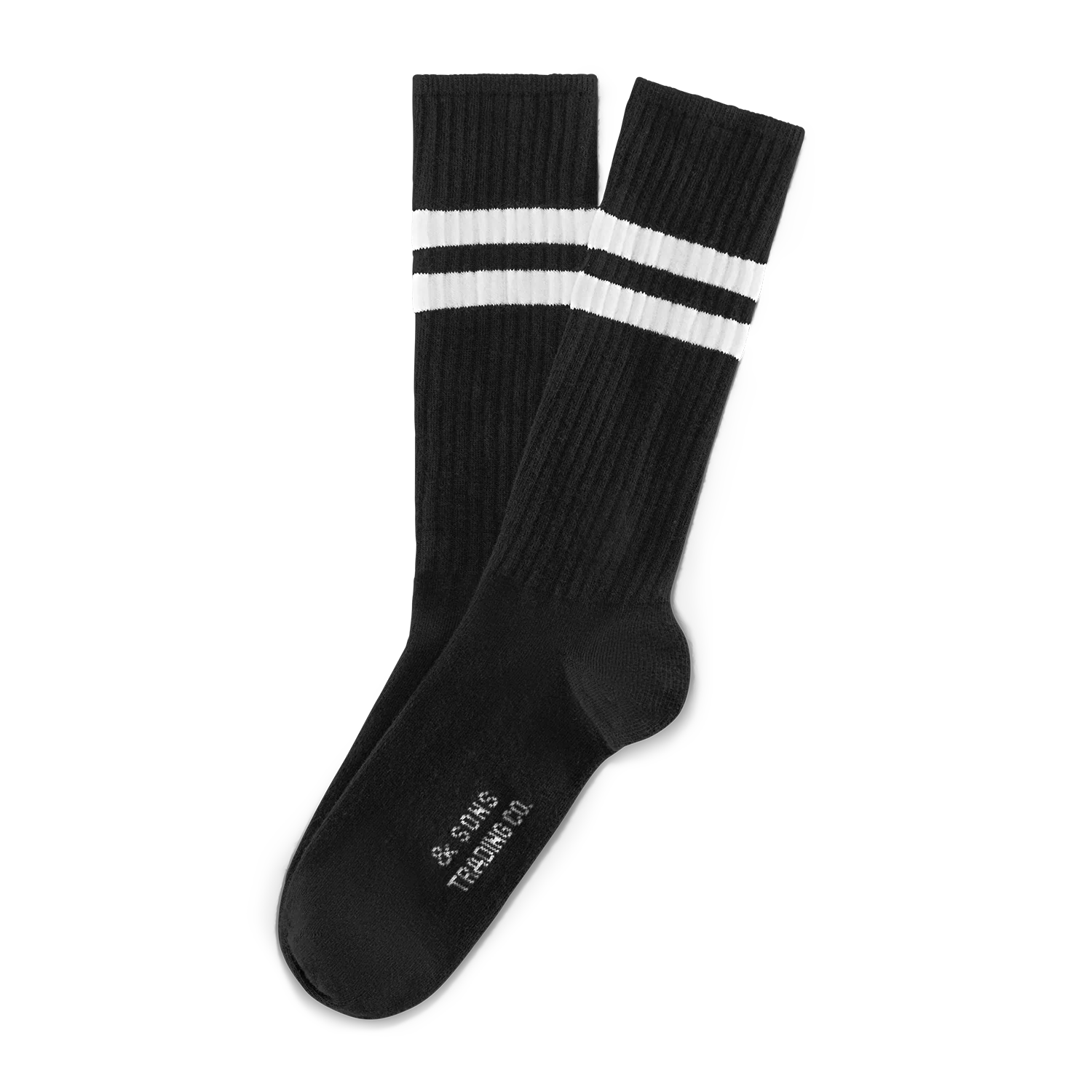 Patrick Sock Black/White - Image 7