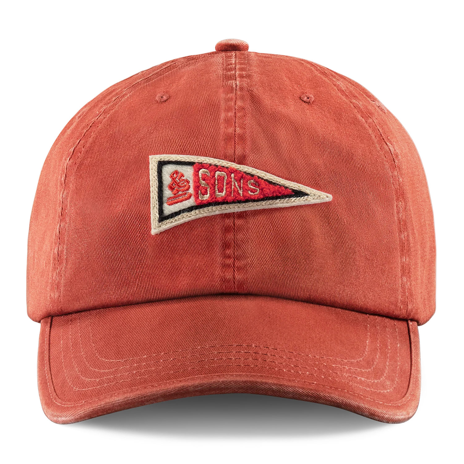 Pennant Cap Washed Red - Image 5