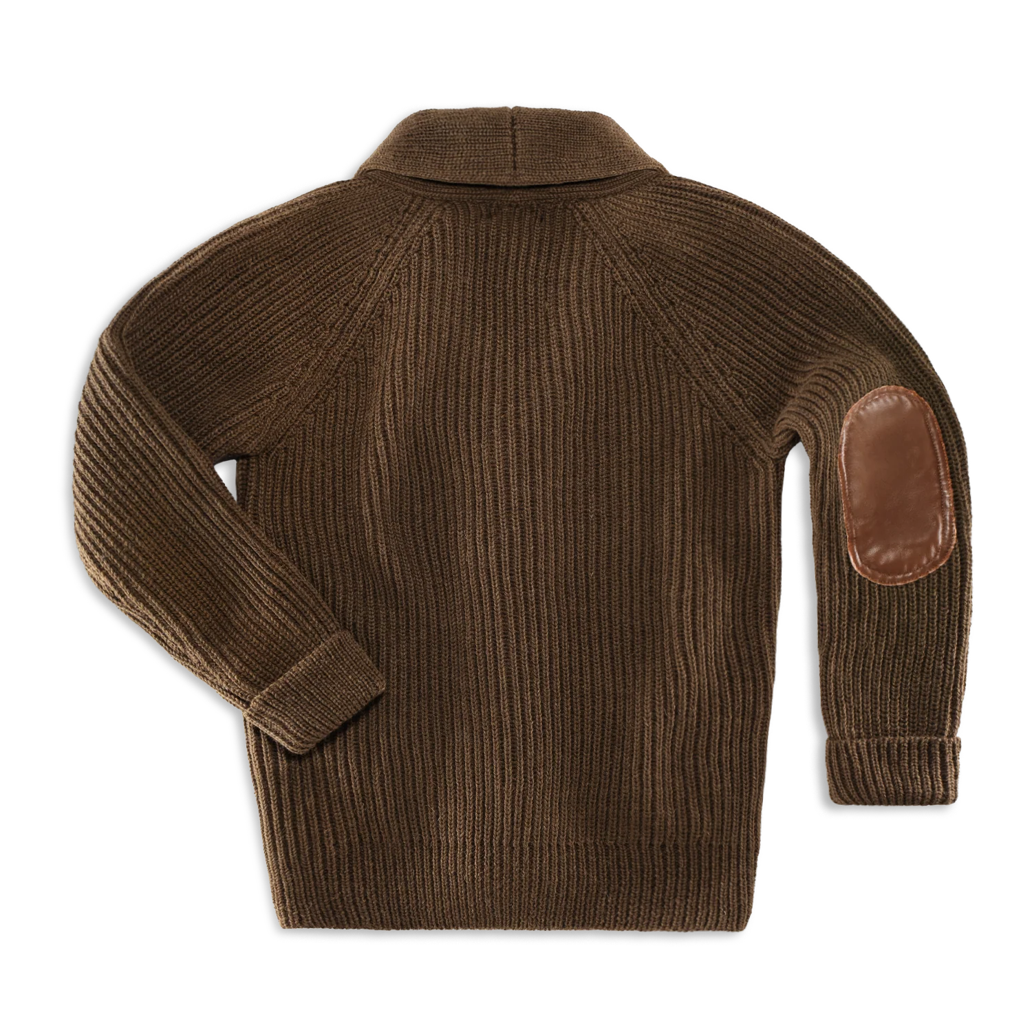 Pioneer British Wool Cardigan Brown - Image 7