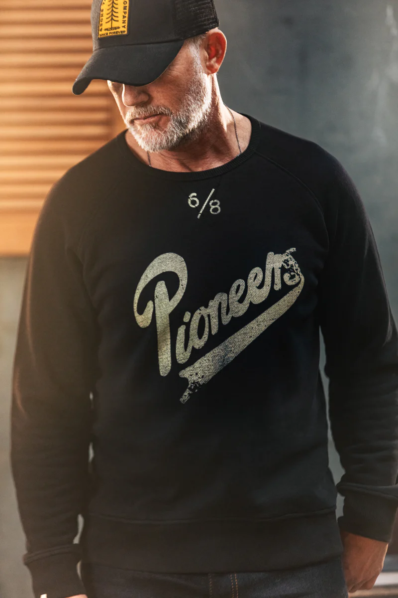 Pioneer Sweatshirt Off Black - Image 3