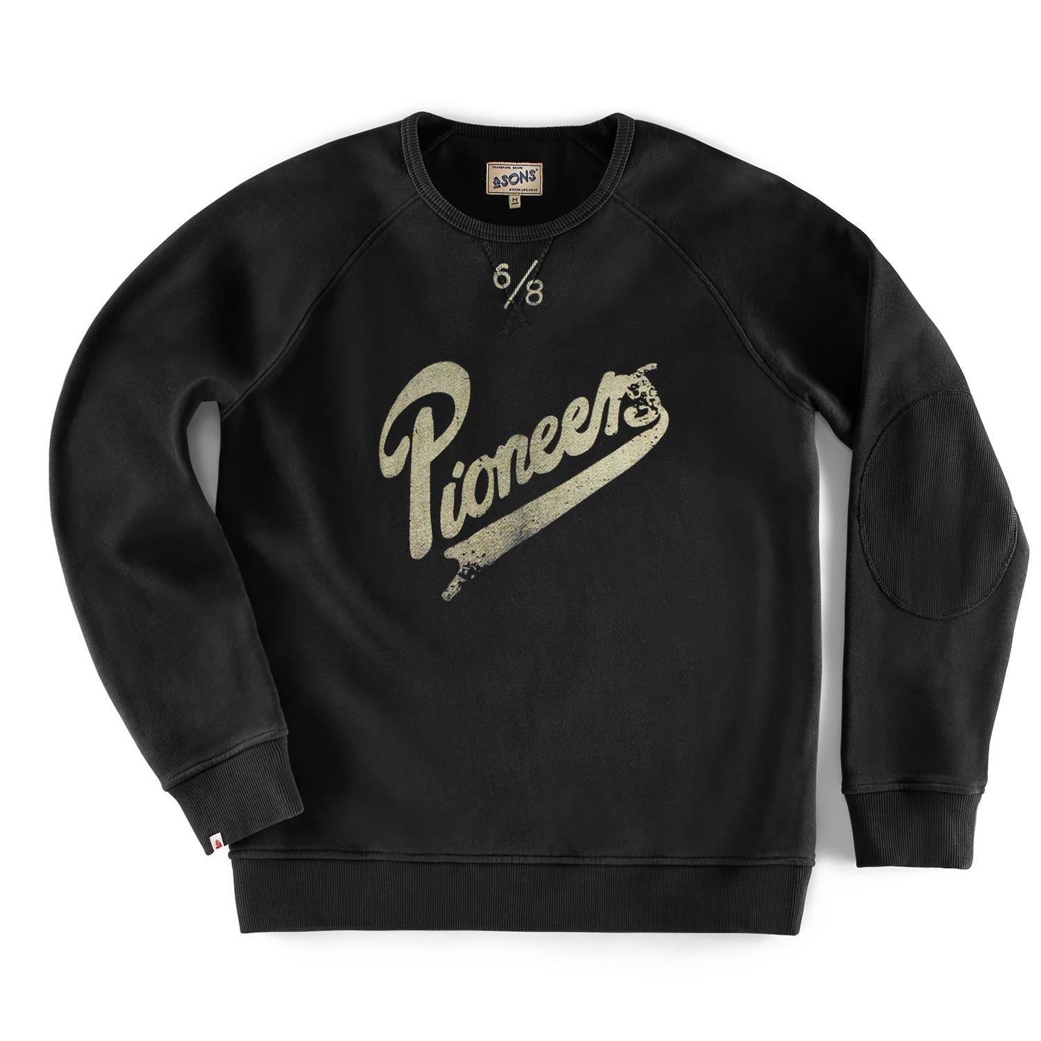 Pioneer Sweatshirt Off Black - Image 5
