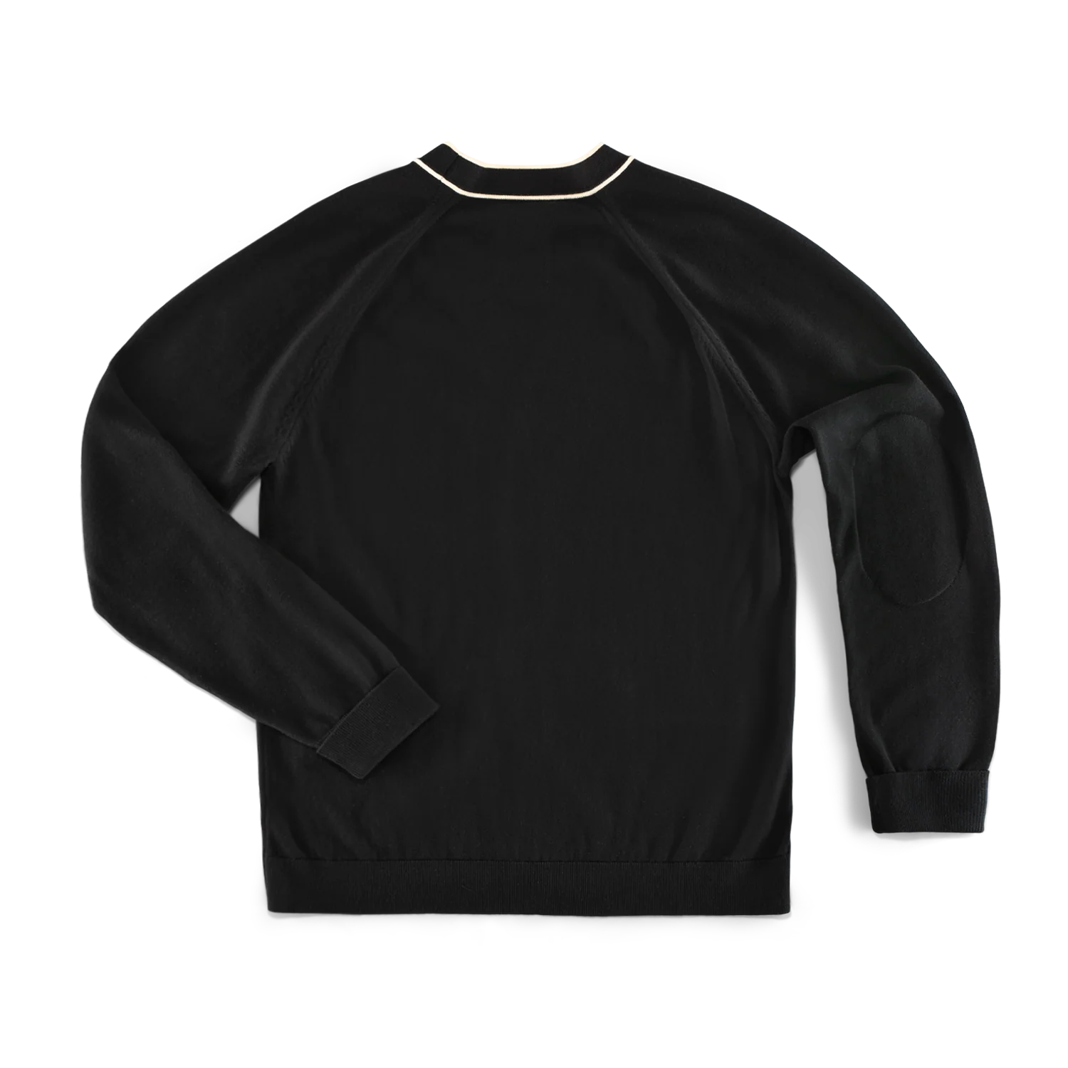 Portland Lightweight Cardigan Black/White - Image 9