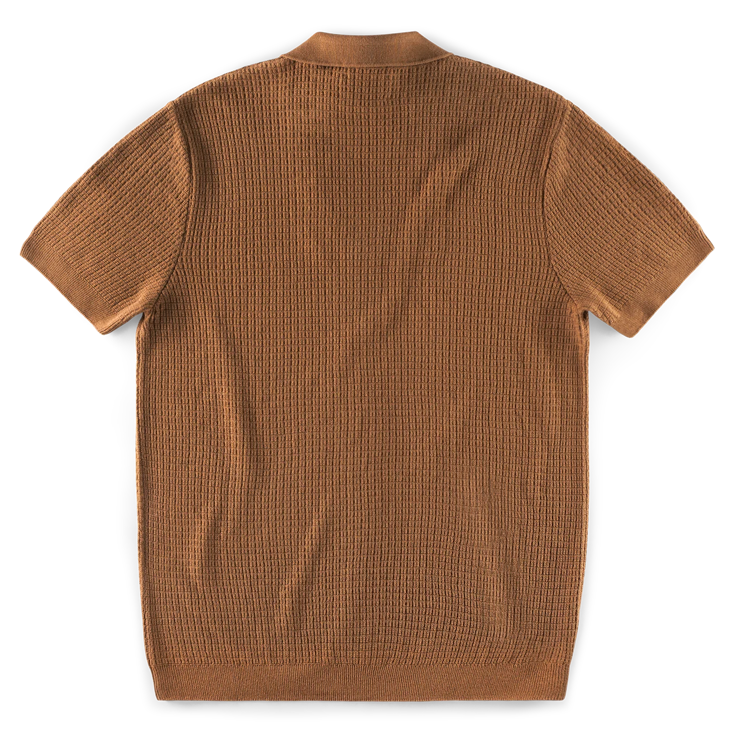 &SONS Rialto Knitted Polo Tan - Image 11