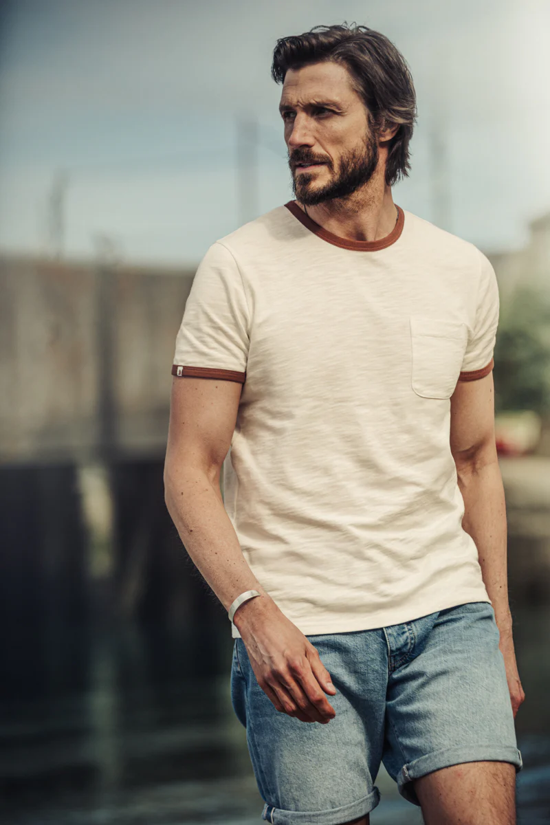 Ringer T-Shirt Raw - Image 3