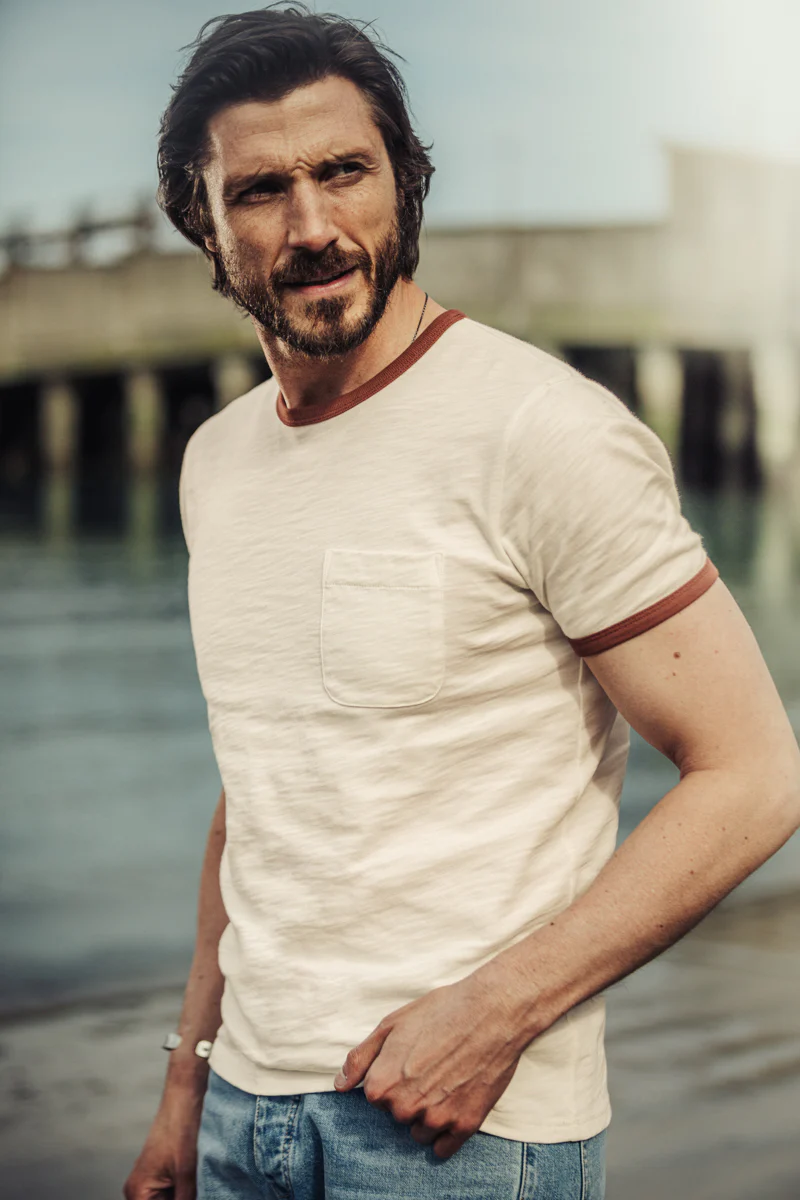 Ringer T-Shirt Raw - Image 4