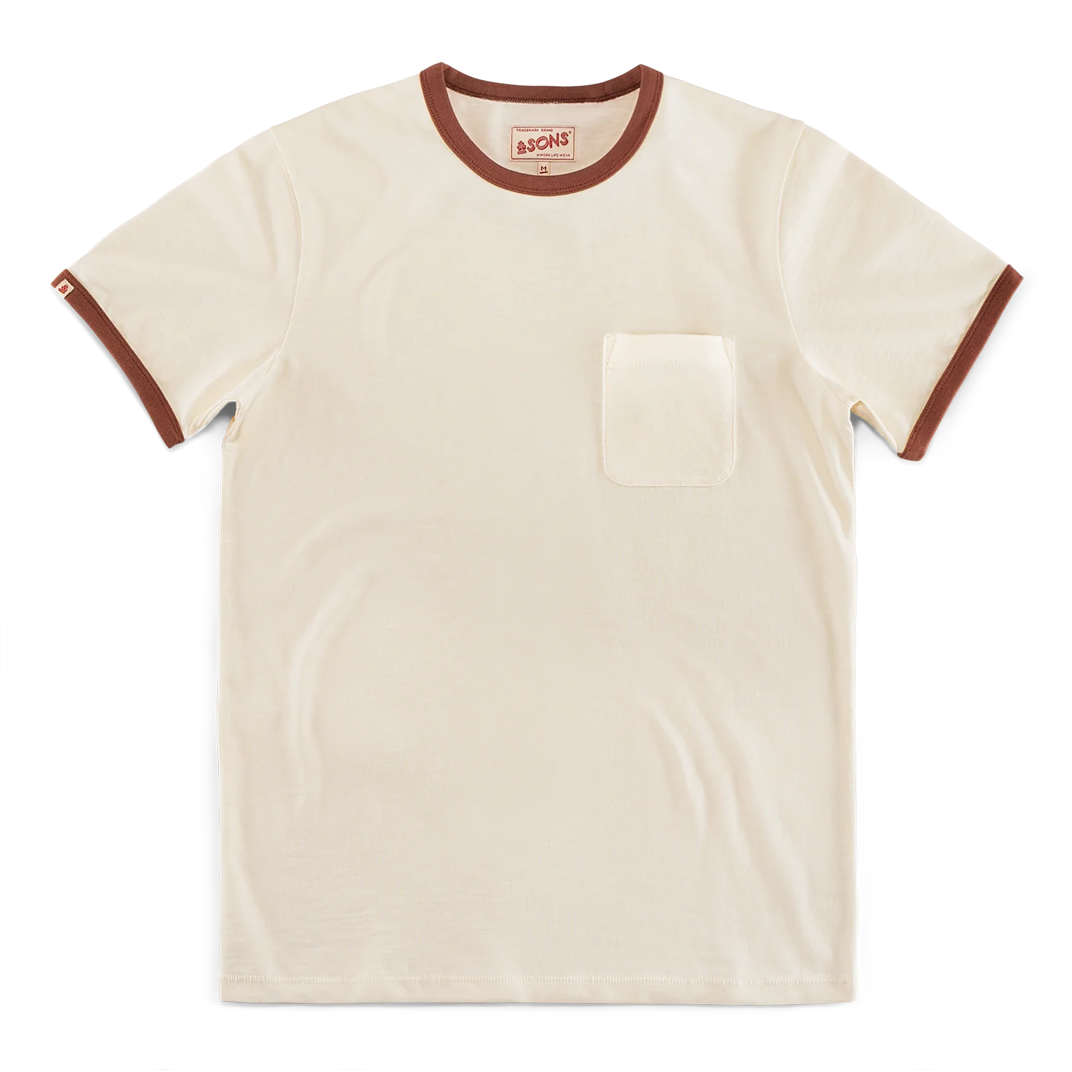 Ringer T-Shirt Raw - Image 6
