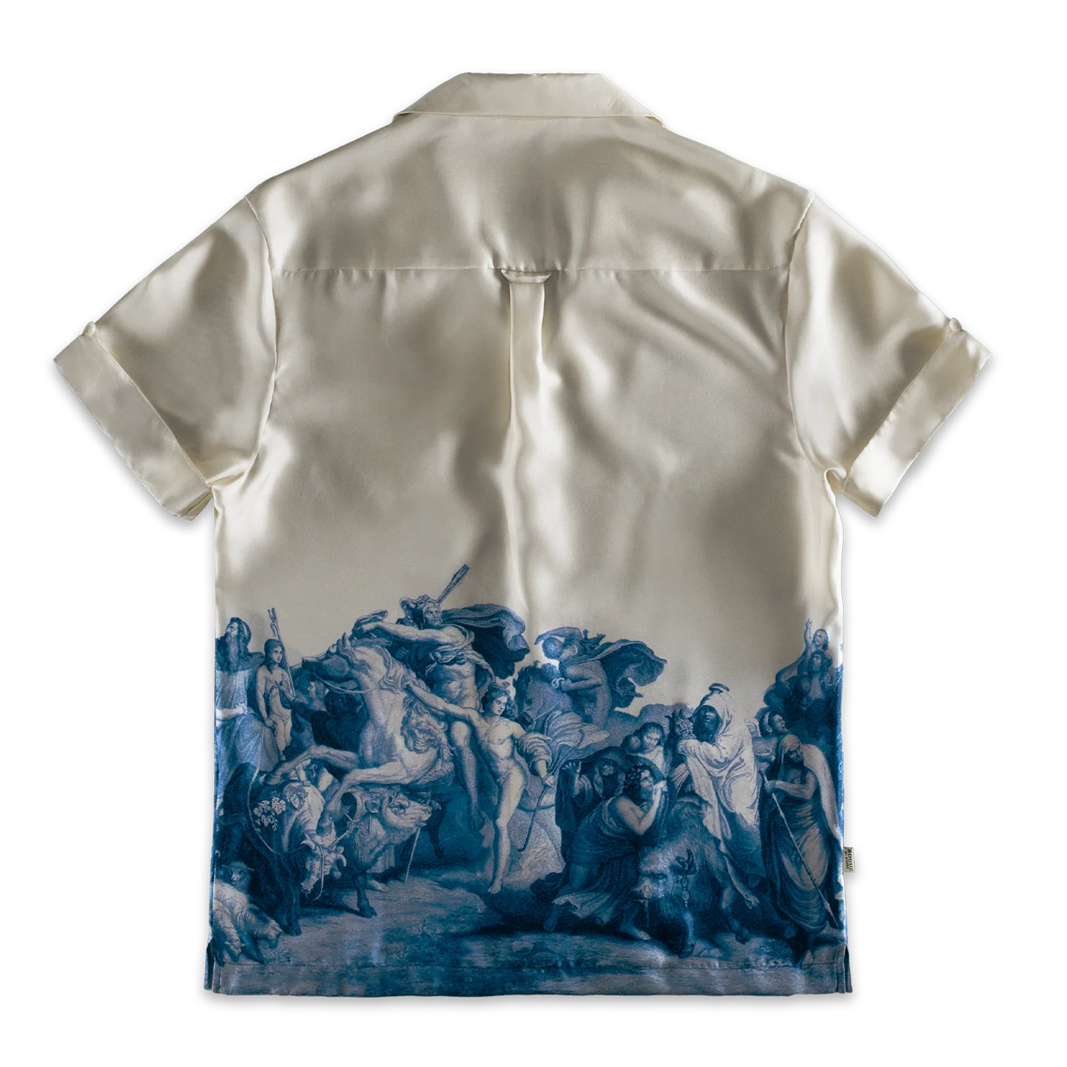 ROGUE by &SONS Babel Silk Shirt Off White - Image 16