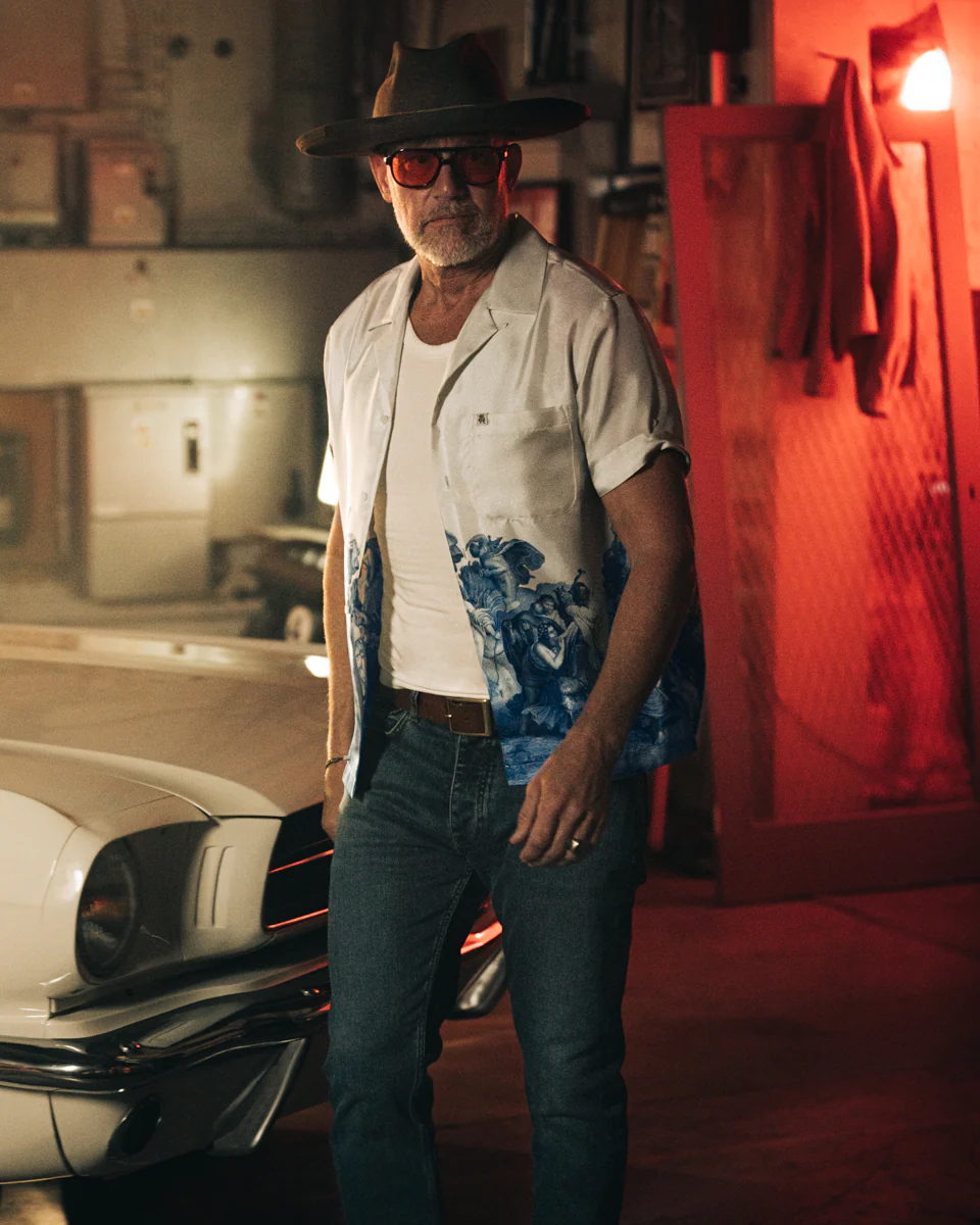 ROGUE by &SONS Babel Silk Shirt Off White - Image 5